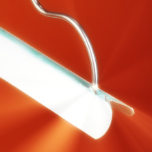 Планка для брюк белая с латексной полосой "антискольжение" - всегда по специальной цене!